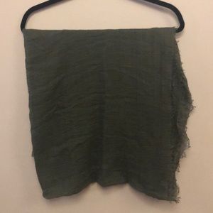 Green scarf